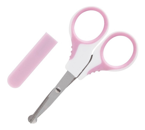 Imagem 3 de 6 de Kit Cortador Unha Escova Cabelo Pente Cuidado Bebê Rosa Buba