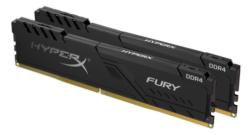 Hyperx Fury Memoria Escritorio Gb Mhz Ram Dimm) Color Negro