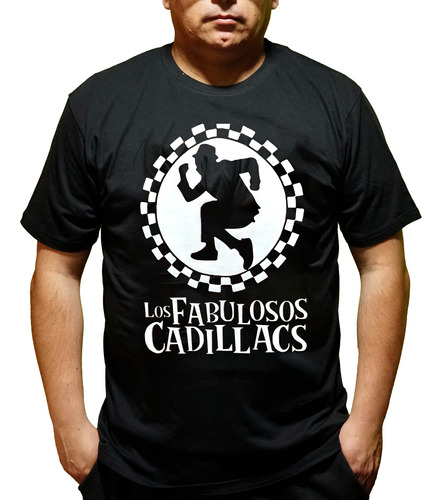 Polera Estampada Los Fabulosos Cadillacs Banda