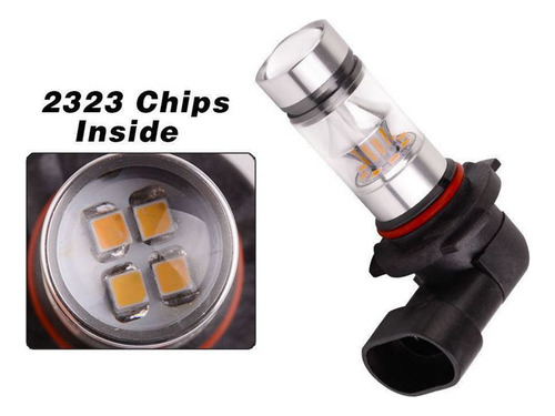 2 Luces Antiniebla Para Proyector Led 9005 Hb3, 6000 K, 100.