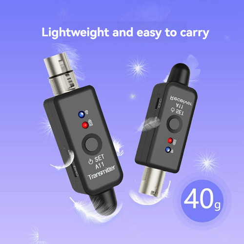Sistema Inalámbrico Crystally-micphone Wireless Trans