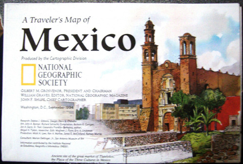 Mapa Nat Geo Mexico Politico Historico Nuevo Estados Pueblos