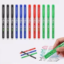 Comprar 12 Plumas Borrables Surtidas Boligrafo Lapicero Borra Tinta