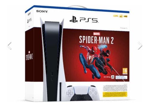 Consola Play Station 5 Marvel Spiderman 2 Standard 825gb