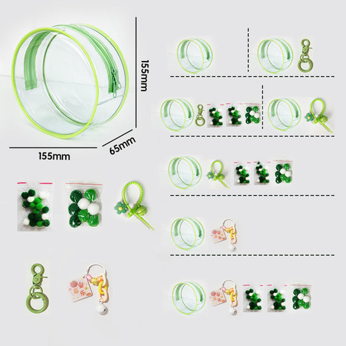 Bolsa Transparente Para Guardar Muñecas, Bolsa Para Verde