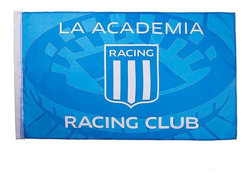 Bandera Futbol Racing Club Celeste Licencia Oficial