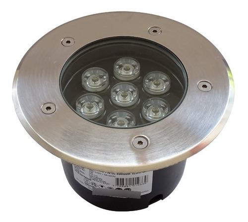 Luminaria Bala Led De Piso De Incrustar 7w