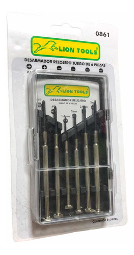 Set 6 Mini Desarmadores Precisión Herramienta Básica Taller