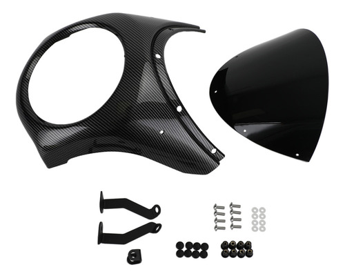 Parabrisas Con Carenado De Faros Delanteros Para Honda Cb650