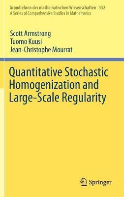 Libro Quantitative Stochastic Homogenization And Large-sc...