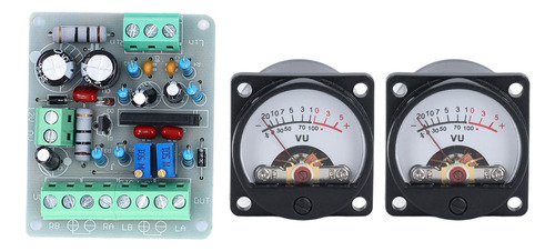 . Placa De Controlador Vu Db Meter, Tipo Puntero Vu,