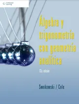 Comprar Algebra Y Trigonometría Con Geo Analítica Swokowski - Cole