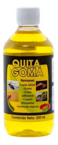 Quita Goma Rodin El Poder Del Citrico 250 Ml