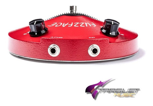 Jim Dunlop Fuzz Face Distortion Jdf2 Color Rojo
