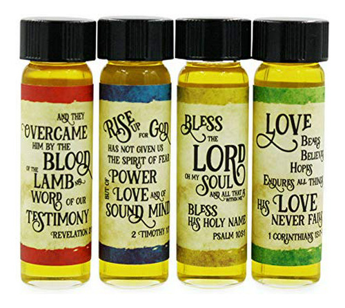 Aromaterapia Aceites - His Word Anointing Oil Gift Set - Fra