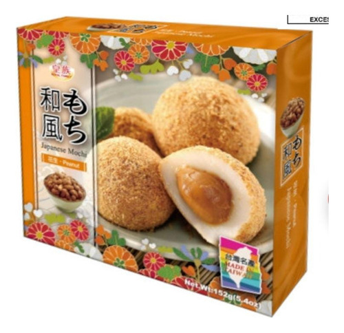 Mochi Relleno De Maní - Royal Family - 152 G. Origen Taiwán.