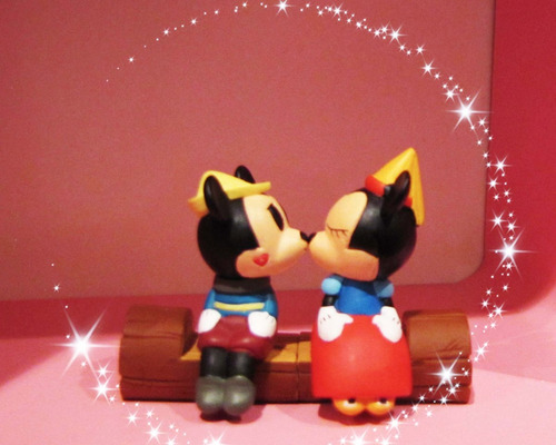 Disney Love Coleccion Figuras Mickey Pooh Bambi (japon) Tomy