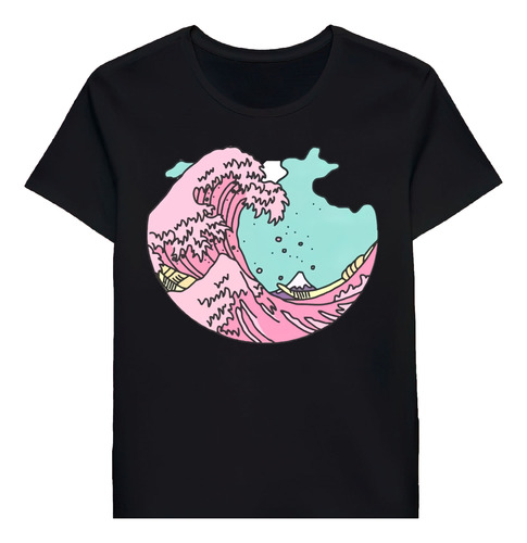 Remera The Great Wave Off Kanagawa Pastel Aesthetic 70588132