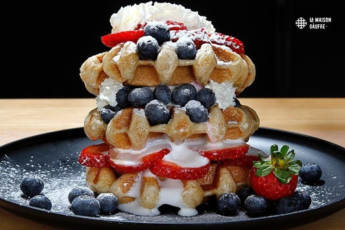 Imagen 3 de 7 de Waffle Belga Original Exquisito X 65 Gr - Dulce 1° Calidad