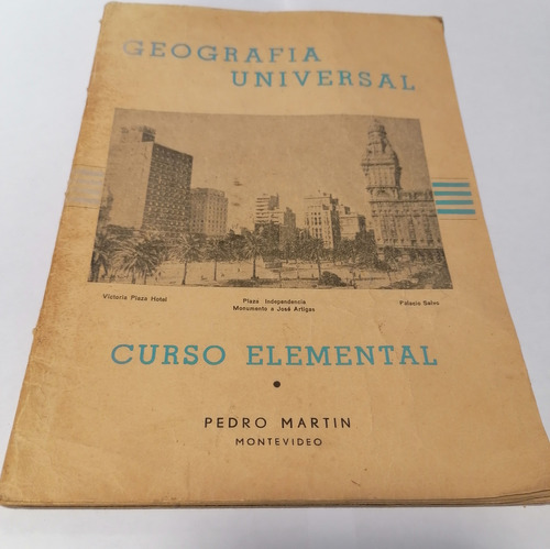 Geografía Universal Escolar Pedro Martín 1950