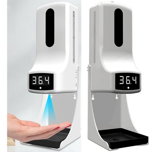 Termómetro-dispensador De Alcohol Gel Automático K9