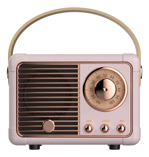 Altavoz Bluetooth Retro, Altavoces Portátiles Inalámbricos V