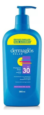 Protector Solar Dermaglós Fps 30 Emulsión De 380 Ml