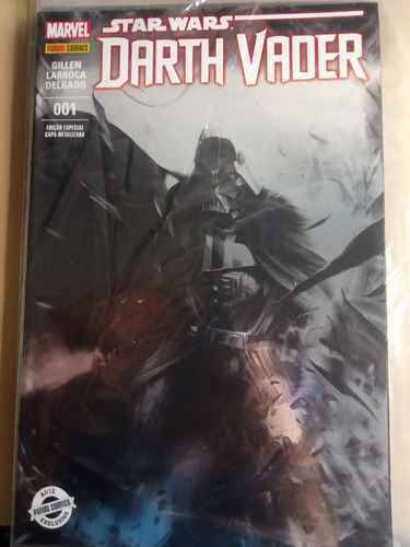 Star Wars Darth Vader Mensal 1 Ao 4, 01 Com Capa Especial Metalizada. (Usado)