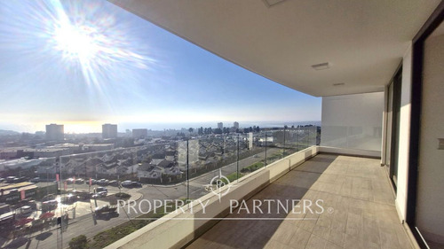 Departamento Nuevo En Concon, Full Vista, Excelent...
