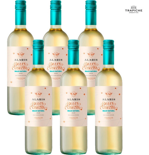 Vino Trapiche Alaris Dulce Cosecha Natural 750ml X6 Unidades