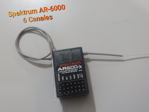 Receptor Spektrum 6 Canales, Listo Para Instalar 