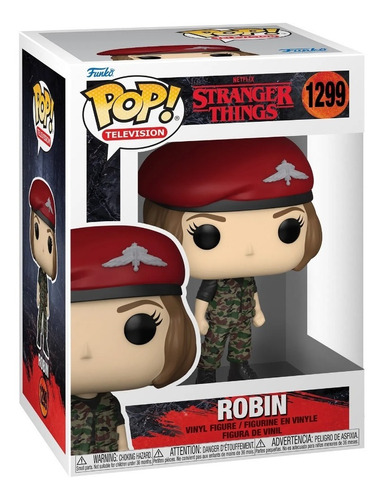 Funko Pop Stranger Things Robin - Hunter 1299 Exclusivo!