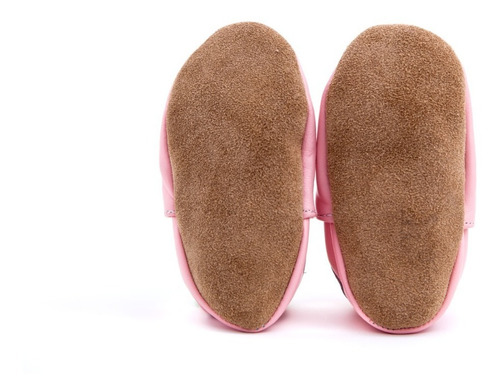 Imagen 4 de 9 de Suabs, Unicornio Rosa. Pantuflas De Piel Para Niña