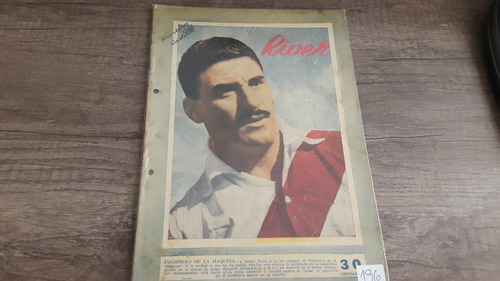 Revista River N° 196 Junio De 1948 Tapa Néstor Pipo Rossi
