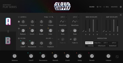 Native Instruments - Play Series Cloud Supply 2.0.0 Kontakt