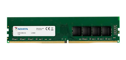 Memoria Ram Adata 8gb Ddr4 2666mhz U-dimm Cl19