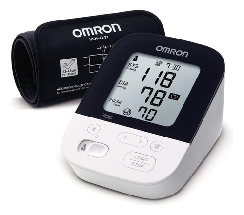 Omron Monitor De Presión Arterial Superior Del Brazo M4 Hem-