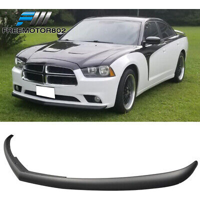 Fit 11-14 Dodge Charger Se Rt Sxt Front Bumper Lip Spoil Zzg