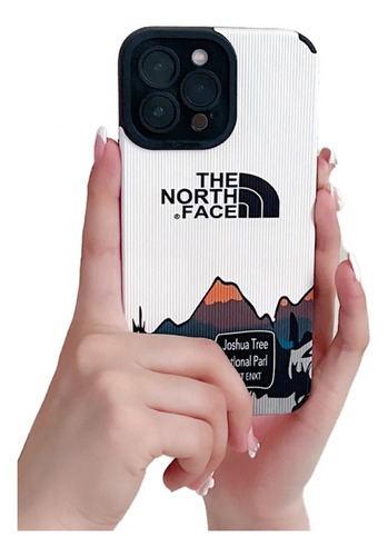 Funda Para iPhone 11 The North Face Mountain Rayado