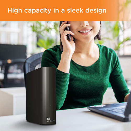Wd 24tb Elements Disco Duro Externo De Escritorio Para