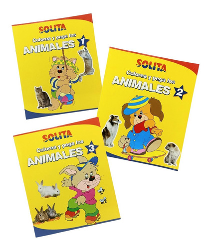 Libro Para Colorear Animales Nro 2 Solita Didactico Niños