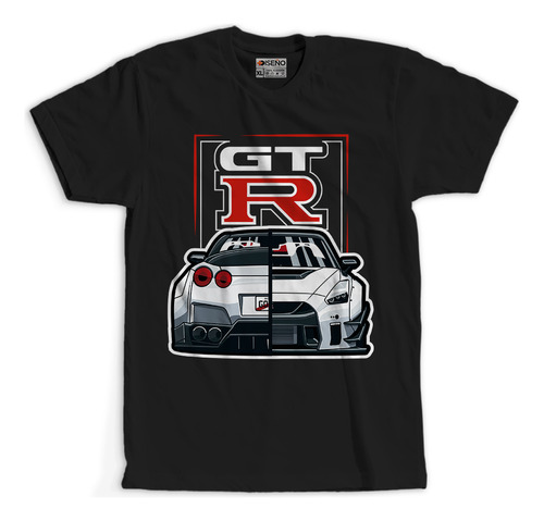 Polera De Algodón Nissan Gtr 35 Skyline 