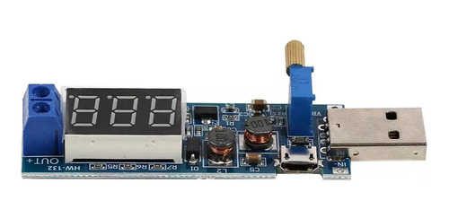 Usb Step Up/down 5v A 1.2v-24v Módulo De Fuente De