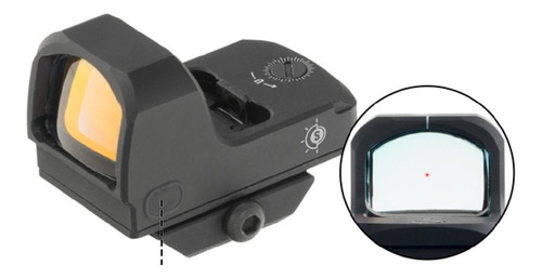 Mira Holografica Utg Reflex Micro Picatinny Sensor De Luz