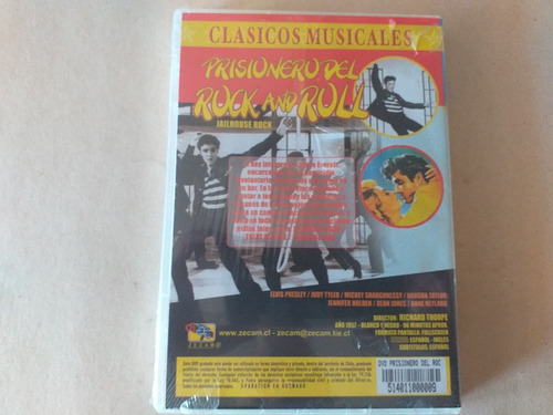 Dvd Elvis Presley - Prisionero Del Rock And Rollrichard T