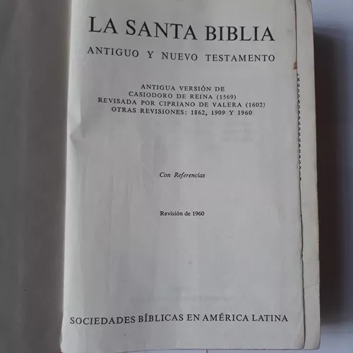 La Santa Biblia - Antiguo Y Nuevo Testamento