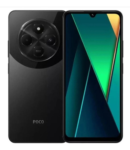 Teléfono celular Xiaomi Poco C75 128gb 6ram - Todos los colores color negro