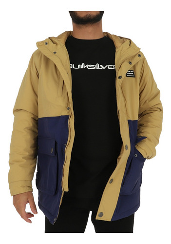 Imagen 2 de 7 de Parka Quiksilver Basic Hombre Mustard