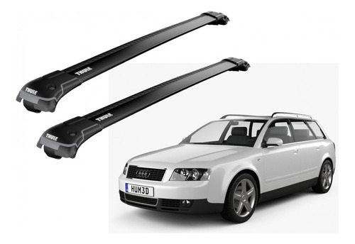 Barras Thule Audi A4 Avant 05-07 Re / Wingbar Edge Black