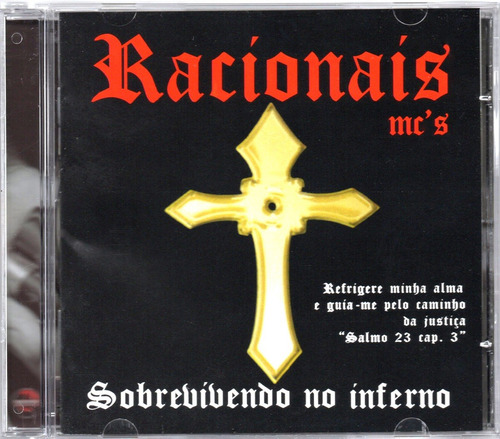 Racionais Mcs Cd Sobrevivendo No Inferno Novo Original